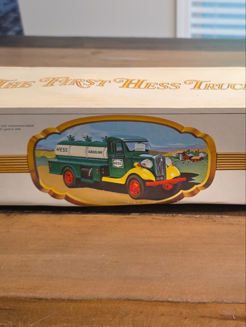 Hess First Hess Truck Collectible Boxed Set - White Box with Gold Trim